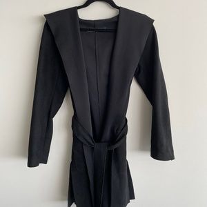 Black cardigan